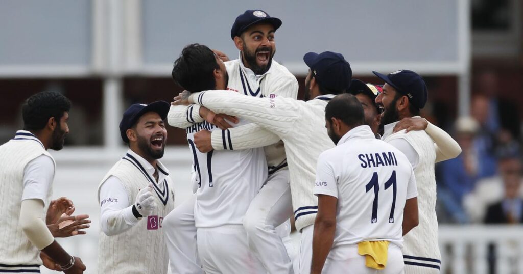 India team won the Lords Test Match