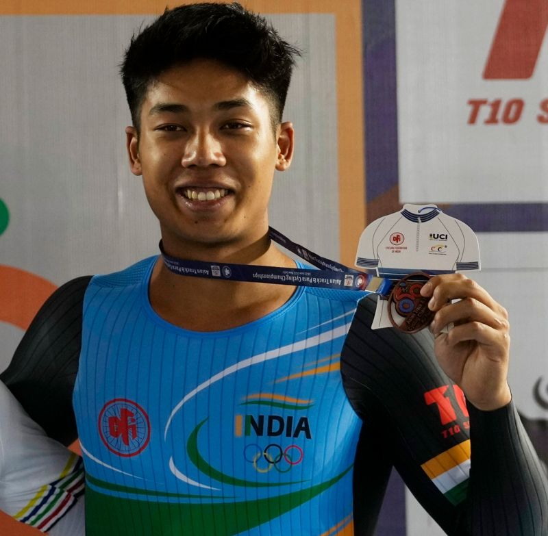INDIA’S BEST EVER PERFORMANCE IN ASIAN TRACK CYCLING CHAMPIONSHIP;