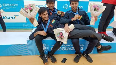 Indian team ended their campaign successfully at the 15th Asian Airgun Championship